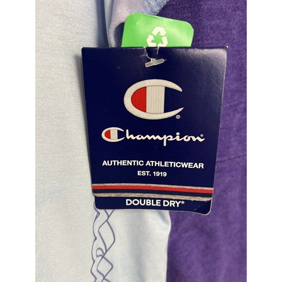 Lot 2 Womens Tank And Sweatshirt  Blue Purple Green Workout Bike Pocket - Picture 13 of 14